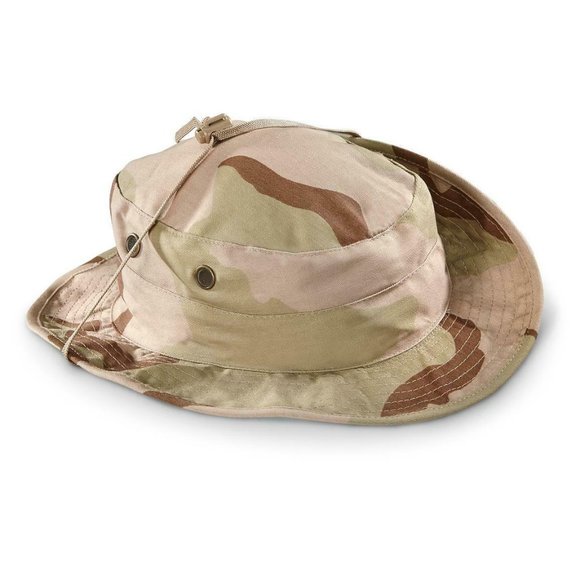 NEW DESERT DCU MILITARY STYLE BOONIE HAT - Picture 1 of 12